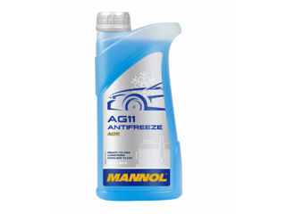 Antigel albastru MANNOL 4011 Antifreeze AG11 (-40 C) Longterm 1L foto 1