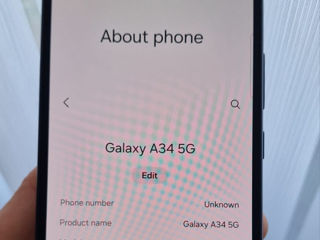 Vînd Samsung Galaxy A34 5G foto 8