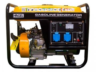 Генератор бензиновый 2.8кВт 220В HAGEL 3500CL/Generator/Benzin/2,8kwt, Livrare/Garantie/Rate 0%/ foto 2