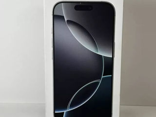 iPhone 16 Pro 128gb White Titanium nou! Neverlock, orice control! SIM fizic. Garantie 1an