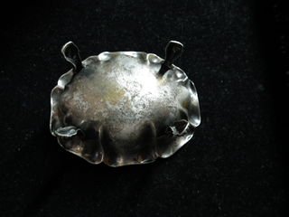 Продам серебро-старая серебряная икорница-пепельница-мыльница-вареньеца- 800 проба- недорого foto 4