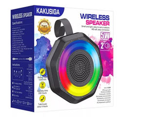 Difuzor Bluetooth Kakusiga KSC-830 negru foto 3