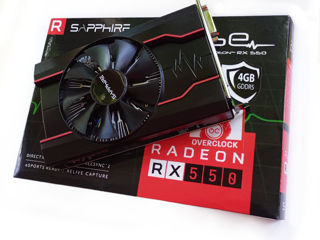 Видеокарта Sapphire Pulse AMD Radeon RX 550 4GB foto 2