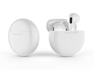 Căști noi AirPods Pro 6 - design ergonomic, sunet clar cu bas echilibrat                             foto 1