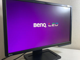 Monitor Gaming LED BenQ 24", 3D Wide, 144Hz, 1ms, Full HD, DVI Dual, HDMI, Negru, XL2411T foto 1
