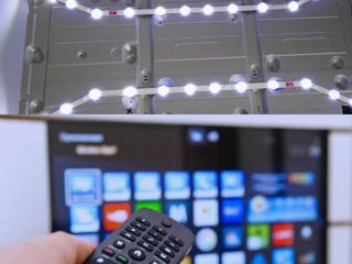 Замена подсветки телевизора ремонт телевизоров тв Repararea TV Reparatie