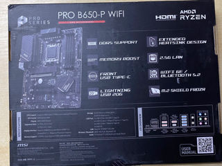 MSI PRO B650-P WIFI ATX,AMD B650,WiFi 6 + Garantie foto 4