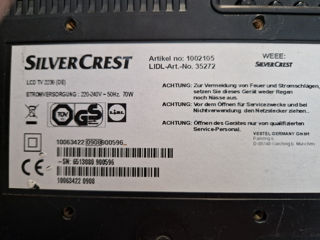 Телевизор SilverCrest 22" foto 2