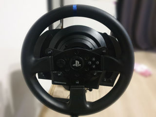 Руль с педалями Thrustmaster T300 и кокпит foto 4