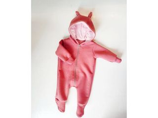 Комбинезон Pampy От 0 До 3 Месяцев Dark Pink С Начёсом