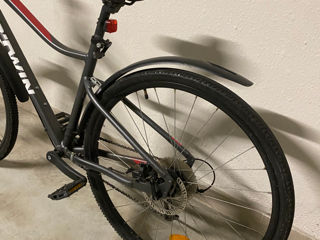Гибридный велосипед B'TWIN, Alum 6061, Лёгкий, прочный, красивый! foto 9