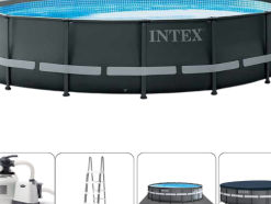 Piscină Ultra Xtr Frame 549x132cm, 26423L, cadru metalic foto 4