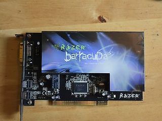 Razer Barracuda AC-1 Gaming Audio Card, 7.1 Channels, PCI, S/PDIF, HD-DAI HI END foto 1