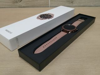 Внимание - топовая версия lte samsung galaxy watch 3 41mm bronze -новые ! в подарок защитное стекло foto 8