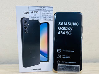 Samsung Galaxy A34 5G, Mem: 8/256 Gb, 4990 lei