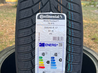 225/45 R17 Continental WinterContact TS870/ Доставка, livrare toata Moldova 2024