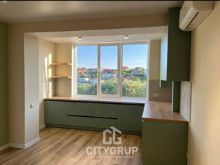 Apartament cu 2 camere, 54 m², Durlești, Chișinău foto 2