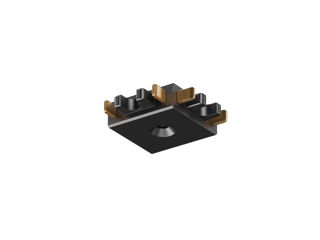 TR/EU-5211-BK Conector colț pentru șina magnetica Ultra-Slim Air, negru