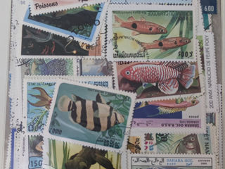 Наборы марок разных стран и тематик