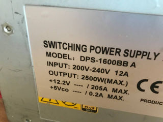 PSU Server Power Supply Mining IBM 1800W - 2000W - 2500W Серверный Блок питания для майнинга фото 4