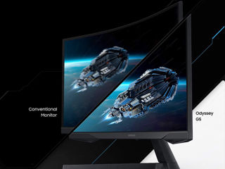 Samsung Odyssey G5 27inch 144Hz VA WQHD HDR10 Gaming Monitor C27G54TQWR foto 6
