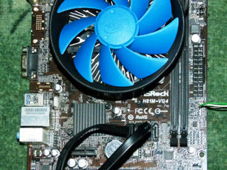 ASRock H81M-VG4 s1150, H81 PCIe x16 IntelCorei3 4160 3.6 DDR3 8GB ASRoc foto 2