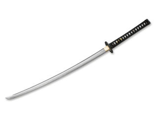 Damascus Samurai Sword Boker Magnum Sword 05ZS580 Forged  by Fox Knives