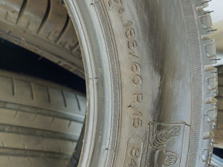 185/60r15 de vară au mers un sezon,, vredestein-2buc, michelin- 2 buc foto 6