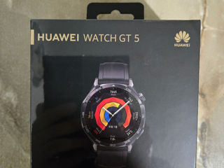 Huawei Watch GT 5 46mm Black. Nou, sigilat, Garantie 24 luni!