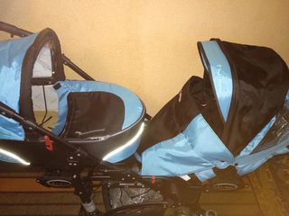 Детская коляска 2 в 1 трансформер  ( можно использовать для 2 детей ) foto 3
