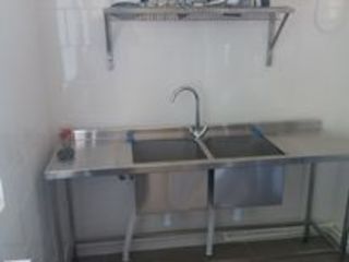 Chiuvete din otel inox, lavoare stative din otel inox foto 12