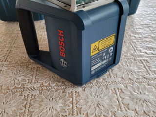 Nivela laser rotativa Bosch GRL 400 H receptor LR foto 6