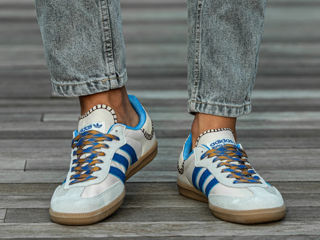 Adidas Samba x Wales Bonner Wonder Clay Royal Blue Unisex foto 8