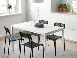 Set masă cu 4 scaune moderne IKEA (1+4) foto 2