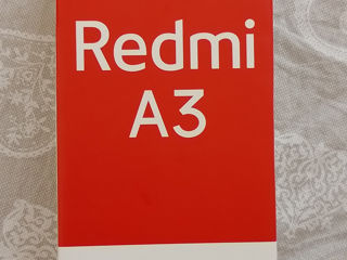 Se vinde telefon Redmi  A3 nou nouț din magazin recent cumpărat foto 2