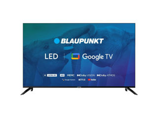 Телевизор Blaupunkt 43UBG6000 Google TV уже в Молдове!   Всего за 220 MDL в месяц, аванс - 0!
