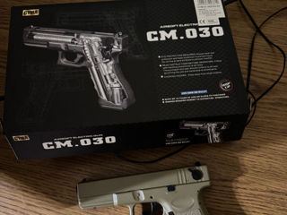 Новый. Страйкбольный пистолет Glock Airsoft. Два режима (автоматический, полуавтоматический) Крутой, foto 4