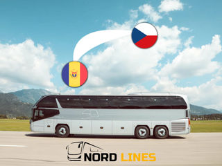Cehia - Moldova, transport pasageri si colete / NordLines foto 1