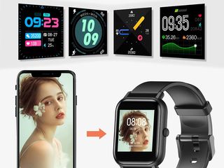 Backview Smart Watch Touch Screen Fitness Watch with Blood Oxygen, Heart Rate, Sleep Monitor foto 2