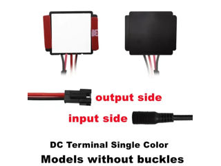 Întrerupător tactil pentru oglindă de baie 5-12V Comutator tactil pentru lampă sau bandă LED   Atenţ foto 2