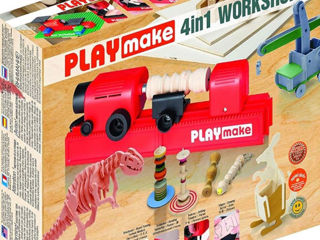 Playmake 4 in 1 столярный станок Лего foto 2