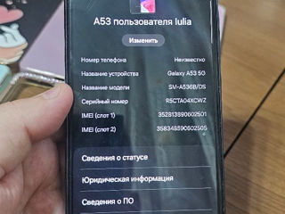 Samsung A53 5G (8/256GB, 2 SIM) - 9/10 Real! foto 5