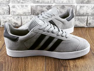Adidas Gazelle Grey & Black фото 4