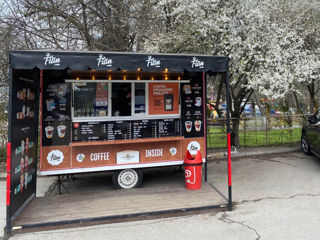 Ghereta/Remorca pentru cafea.Продаётся кофейный киоск на колёсах(2x3) "to go" со встроенной мебелью!