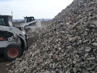 Pietris din beton concasat. дробленый бетон. foto 2