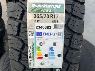 265/70 R17 Kumho Road Ventures AT52/ Доставка, livrare toata Moldova 2024 foto 2