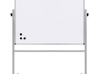 Tabla Whiteboard 120X140cm PANDA dubla/suport mobil magnetic foto 1