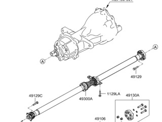 подвесной подшипник кардана Hyundai Santafe foto 4