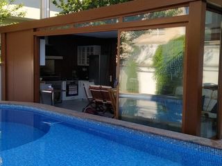 Veranda din sticla cu profile aluminiu * Панорамеые окна *Usi glisante aluminiu pentru terase HoReCa foto 10