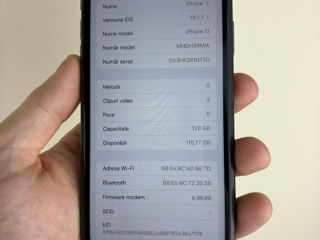 iPhone 11 128gb negru fara defecte foto 7